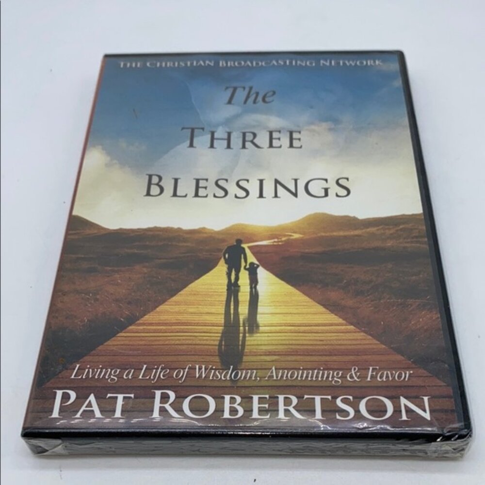 The Three Blessings DVD by Pat Robertson Christian Broadcasting Network Sealed